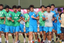 تمرین تیم ملی امید ایران-iran national team traning