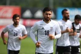 وینگر تیم ملی فوتبال ایران-تمرینات تیم ملی فوتبال