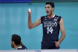  تیم ملی والیبال ایران-لیگ ملت های والیبال