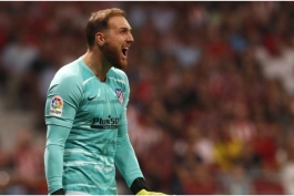 atletico madrid-اتلتیکو مادرید-دروازه بان-اسلوونی-اسپانیا-لالیگا