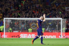 کاپیتان بارسلونا - فینال کوپا دل ری