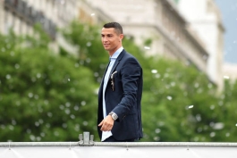 مهاجم پرتغالی رئال مادرید - جشن قهرمانی 