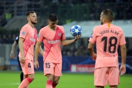 barcelona-بارسلونا-مدافع-فرانسه-لیگ قهرمانان اروپا