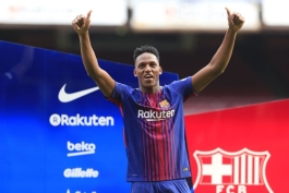 مدافع کلمبیایی بارسلونا - بارسلونا 