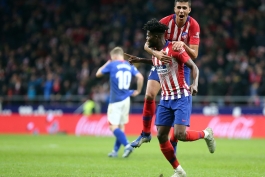 ATLETICO MADRID-اتلتیکو مادرید-هافبک-غنا-لالیگا