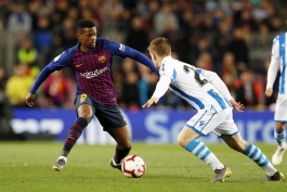 barcelona-بارسلونا-مدافع-پرتغال-لالیگا-اسپانیا-نیوکمپ