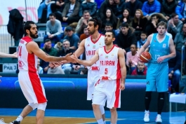 تیم ملی بسکتبال ایران-بازی های آسیایی جاکارتا-حامد حدادی-صمد نیکخواه بهرامی