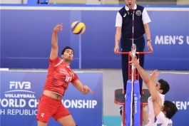امیرحسین اسفندیار-فدراسیون والیبال-والیبال قهرمانی جوانان آسیا