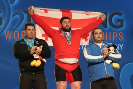 وزنه برداری-وزنه برداری قهرمانی جهان-ایران-گرجستان-weight lifting