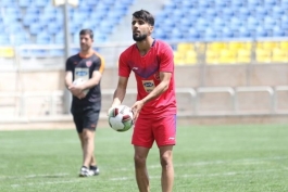 تمرین پرسپولیس - بازیکن پرسپولیس - بازیکن عراقی پرسپولیس - عراق - Iraq - persepolis player