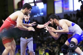 wrestling-freestyle wrestling-کشتی آزاد-انتخابی تیم ملی- وزن 86 کیلوگرم کشتی آزاد-کشتی حسن یزدانی و کامران قاسم پور