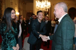 ترکیه-رئیس جمهور ترکیه-آرسنال-عروسی اوزیل