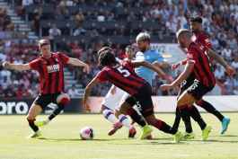 منچسترسیتی-لیگ برتر انگلستان-بورنموث-man city-premier league-bournemouth