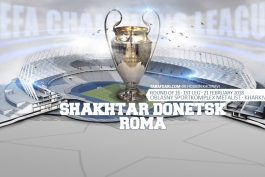 لیگ قهرمانان اروپا - ایتالیا - اوکراین - آ اس رم - شاختار دونتسک