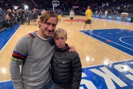 ایتالیا-سری آ-ایتالیا- توتی و پسرش-بسکتبال NBA- آ اس رم