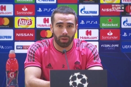 رئال مادرید - لیگ قهرمانان اروپا - آ اس رم - مصاحبه کارواخال -Carvajal press conference 