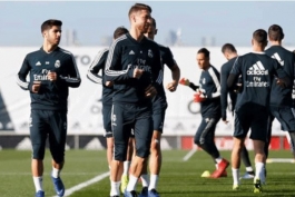 رئال مادرید - جام حذفی اسپانیا - جلسه تمرینی - غیبت گرت بیل - مصدومیت کروس - Real Madrid players - Copa del Rey 