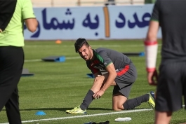 فوتبال ایران - تیم ملی فوتبال ایران - تمرین تیم ملی