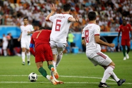 جام جهانی 2018 - تیم ملی فوتبال ایران - تیم ملی فوتبال پرتغال