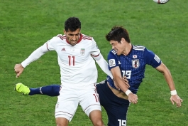 امارات-ورزشگاه هزاع بن زاید-جام ملت‌های آسیا 2019-تیم ملی فوتبال ایران-تیم ملی فوتبال ژاپن