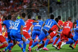فوتبال ایران-لیگ برتر-دربی پرسپولیس و استقلال
