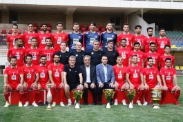 فوتبال ایران-پرسپولیس-عکس تیمی پرسپولیس