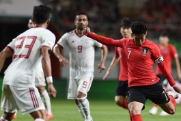 فوتبال ایران-دیدار دوستانه-بازی کره جنوبی و ایران