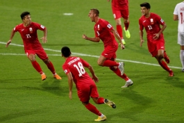 فوتبال جهان-جام ملت های آسیا-دیدار تیم های قرقیزستان و فیلیپین