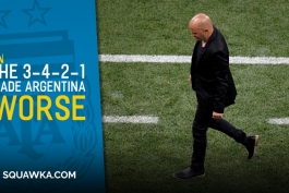 تیم ملی آرژانتین-جام جهانی 2018 روسیه-شکست آرژانتین