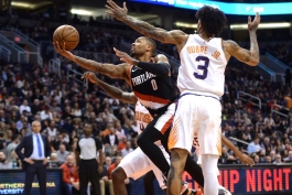 ورزش جهان-رقابت های NBA-دیدار فینیکس سانز و پورتلند تریل بلیزرز
