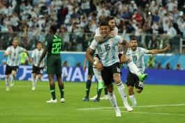 جام جهانی 2018 روسیه - آرژانتین - نیجریه - کاریکاتور
