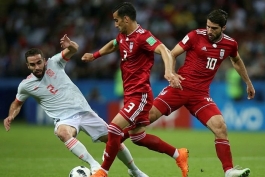 تیم ملی فوتبال ایران-جام جهانی 2018-تیم ملی اسپانیا