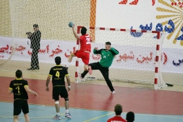 لیگ برتر هندبال؛ پیروزی ذوب آهن در دربی استان اصفهان و شکست سربداران سبزوار در کرمان iran handball