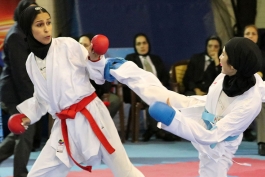 صدرنشینی جوانه صفادشت و مرداس قم در سوپر لیگ کاراته بانوان - Iran Women's karate league