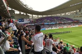 هواداران ایران در العین؛ پرشور و متحد پشت ایران (عکس) - iran fans in asian cup vs japan