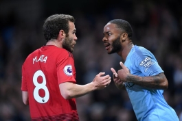 لیگ برتر جزیره- انگلستان- منچسترسیتی- منچستریونایتد- دربی منچستر- Manchester City -Manchester United