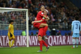 آمریکا - گلزنی مقابل تایلند - جام جهانی زنان 2019