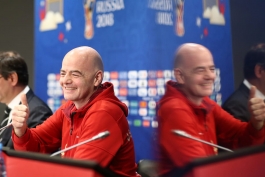 رییس فیفا - روسیه - جام جهانی