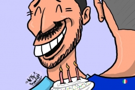 کاریکاتور - تولد لوییس سوارز