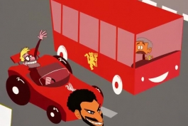 انیمیشن جدید عمر مومنی در رابطه با بازی منچستر یونایتد و لیورپول