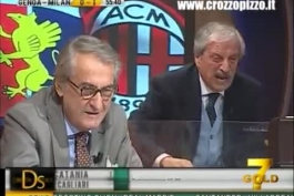 خفن ترین گزارشگر و تحلیل گر فوتبال ! Tiziano Crudeli طرفدار میلان +ویدیو