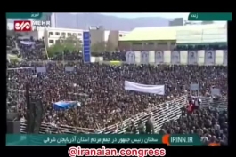 روحانی در تبریز قول داد
