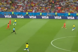 ویدئو؛ عملکرد درخشان ادن هازارد در بازی مقابل برزیل