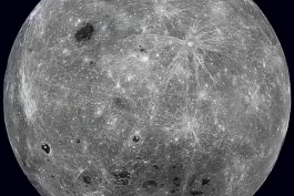 کلیپی زیبا از چرخش کامل ماه