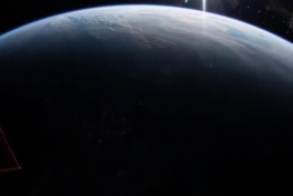 مشاهده طلوع زیبای خورشید از ایستگاه فضایی بین المللی