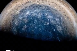 کلیپی زیبا از سیاره ژوپیتر (مشتری)
