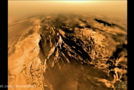 تصاویر واقعی از فرود کاوشگر هویگنس بر ماه زحل;تیتان