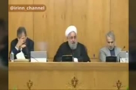 روضه خوانی حسن روحانی در جلسه هیئت دولت (ویدیو)
