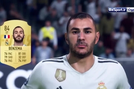 چهره و کارت بازیکنان رئال مادرید در فیفا ۱۹