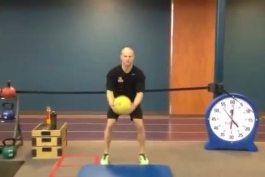 آموزش حرکت Overhead Slam + ویدیو